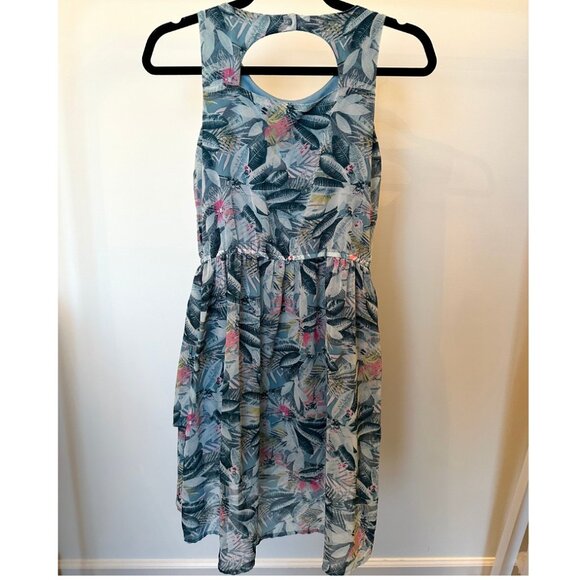 H&M - Kids Floral Mini Dress - Picture 2 of 4